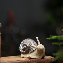 Load image into Gallery viewer, Ceramic Snail Ornament