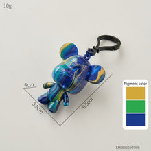 Load image into Gallery viewer, DIY Bear Figurine Keychain