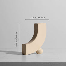 Load image into Gallery viewer, Ceramic Abstract Vase