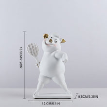 Load image into Gallery viewer, Cartoon Pig Figurines