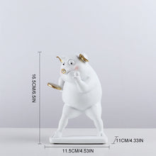Load image into Gallery viewer, Cartoon Pig Figurines