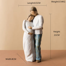 Load image into Gallery viewer, Abstract Love and Family Figurines