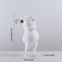 Load image into Gallery viewer, Cartoon Pig Figurines