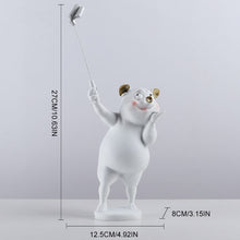 Load image into Gallery viewer, Cartoon Pig Figurines
