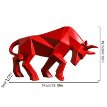 Load image into Gallery viewer, Geometric Raging Bull