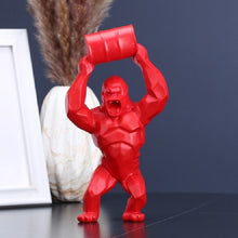 Load image into Gallery viewer, Geometric Mad King Kong Statue