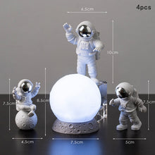Load image into Gallery viewer, Astronaut on Moon Figurines