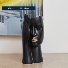 Load image into Gallery viewer, Abstract Mystery Face Vase
