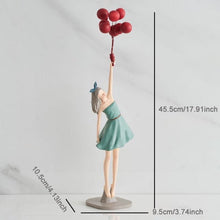 Load image into Gallery viewer, Balloon Girl Sculpture