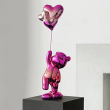 Load image into Gallery viewer, Metallic Balloon Bear
