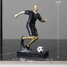 Load image into Gallery viewer, Abstract Football Player Figurine
