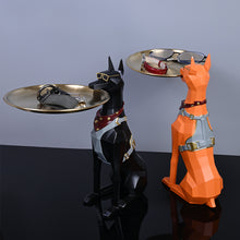 Load image into Gallery viewer, Geometric Doberman Key Tray
