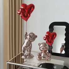 Load image into Gallery viewer, Metallic Balloon Bear
