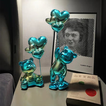Load image into Gallery viewer, Metallic Balloon Bear
