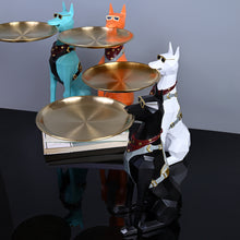 Load image into Gallery viewer, Geometric Doberman Key Tray
