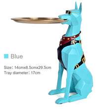 Load image into Gallery viewer, Geometric Doberman Key Tray
