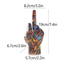 Load image into Gallery viewer, Zero Flocks™ Middle Finger Sculpture

