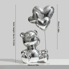 Load image into Gallery viewer, Metallic Balloon Bear
