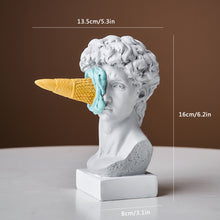 Load image into Gallery viewer, David with Ice Cream Statue
