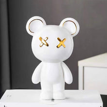 Load image into Gallery viewer, Ceramic Cross Eyed Bear

