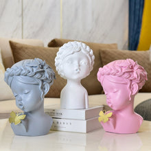 Load image into Gallery viewer, Butterfly Girl and Baby Angel Sculptures
