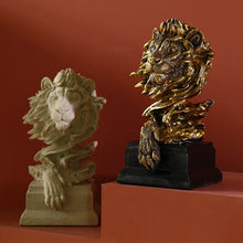 Load image into Gallery viewer, Nordic Lion Statue

