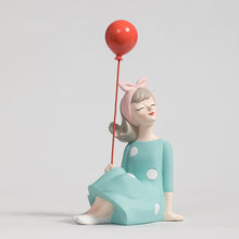 Load image into Gallery viewer, Retro Style Girl With Balloons
