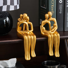 Load image into Gallery viewer, Abstract Golden Family
