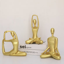 Load image into Gallery viewer, Abstract Yoga Lady Figurines
