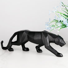 Load image into Gallery viewer, Geometric Black Panther Sculpture
