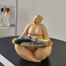 Load image into Gallery viewer, Abstract Yoga Lady Candy Tray

