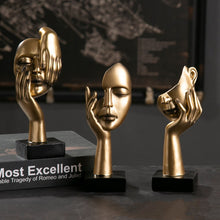 Load image into Gallery viewer, Abstract Mask Decor
