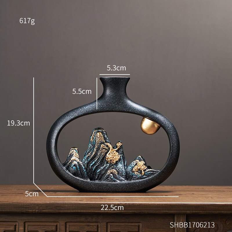 Japanese Decor Art Vase