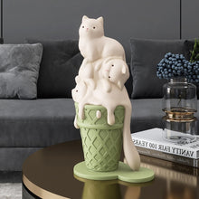 Load image into Gallery viewer, Ice Cream Cat Decor
