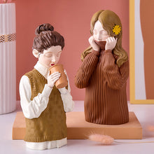 Load image into Gallery viewer, Modern Sweater Girl Figurines

