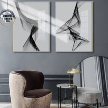 Load image into Gallery viewer, Black and White Wavelength
