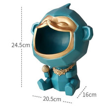 Load image into Gallery viewer, Singing Monkey Storage Decor
