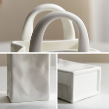 Load image into Gallery viewer, Ceramic Bag Shaped Vase
