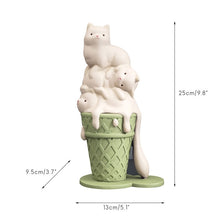 Load image into Gallery viewer, Ice Cream Cat Decor
