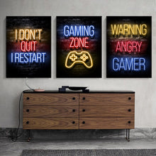 Load image into Gallery viewer, Neon Eat Sleep Game Repeat
