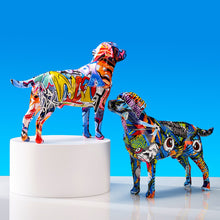 Load image into Gallery viewer, Graffiti Dog Statuette
