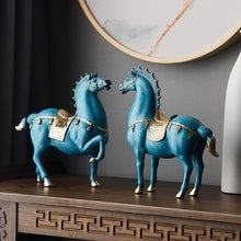 Load image into Gallery viewer, Antique Stallion Horses

