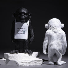 Load image into Gallery viewer, Banksy Monkey Street Art Sculpture
