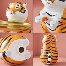 Load image into Gallery viewer, Ceramic Chubby Tiger Storage
