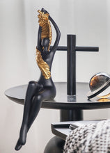 Load image into Gallery viewer, Abstract Feather Lady Sculpture
