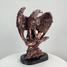 Load image into Gallery viewer, Black Hawk Eagle Sculpture
