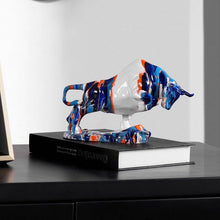 Load image into Gallery viewer, Nordic Art Bull Figurine

