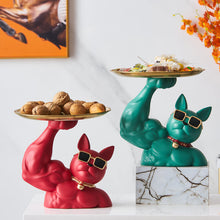 Load image into Gallery viewer, Muscular French Bulldog Candy Tray
