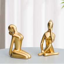 Load image into Gallery viewer, Abstract Yoga Poses Decor
