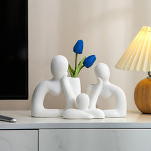 Load image into Gallery viewer, Ceramic Family Themed Vase

